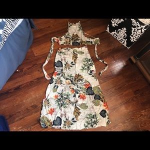 Skirts - 2 piece tropical dress set Skirts - 2 piece tropical dress set